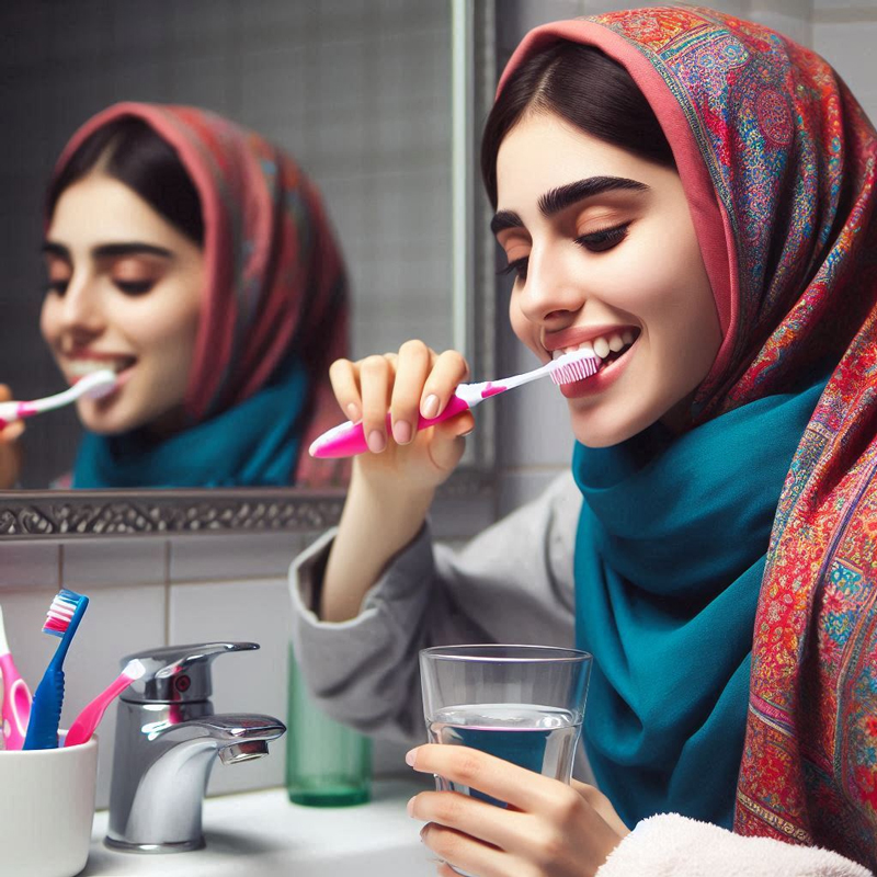 مسواک زدن دو بار در روز ساده‌ترین راه برای حفظ بهداشت دهان و دندان است. این روال ساده می‌تواند به طور قابل توجهی خطر پوسیدگی را کاهش دهد.